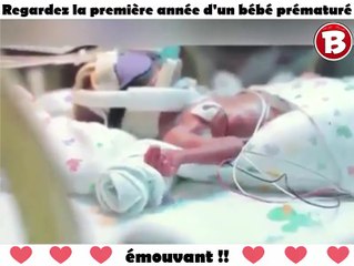 Regardez la première année d'un bébé prématuré