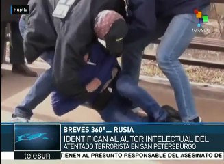 Policía rusa captura al autor intelectual de ataque en San Petersburgo