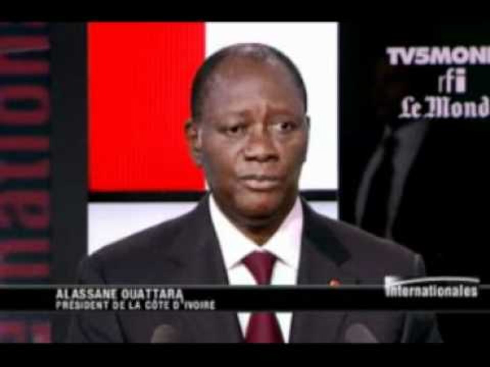 Le Président Ouattara invité de l'émission "Internationales" sur TV5 Monde (1ère Partie)