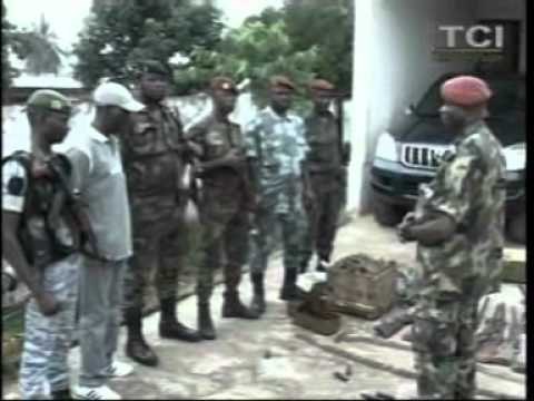 Sécurité : Saisi d'une importante quantité d'armes à Soubré par les FRCI