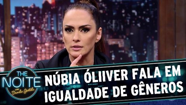 Núbia Óliiver fala em igualdade de gêneros
