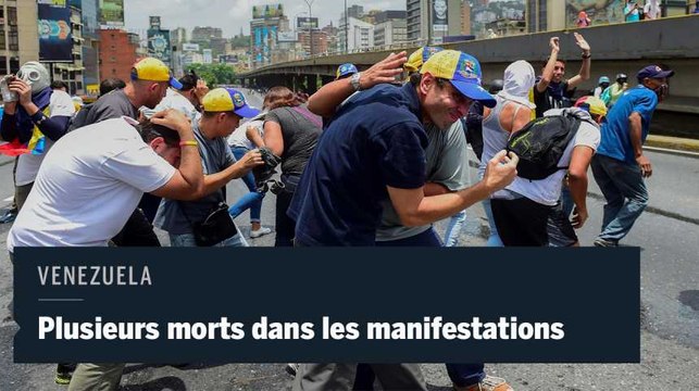 Venezuela : les partisans et opposants à Maduro s’affrontent dans les rues de Caracas