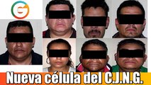 Integrantes de nueva célula ligada al Cártel Jalisco detenidos en Morelos