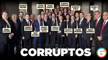 Club de los Gobernadores CORRUPTOS