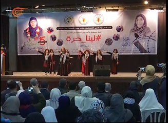 حركة الجهاد تنظم مهرجاناً للاحتفال بعميدة الأسيرات ...