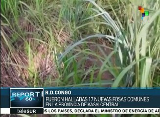 Revela ONU que en Congo fueron halladas 17 fosas comunes