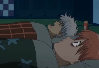 Kagura Can T Sleep Gintama Funny Moments Video Dailymotion
