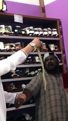 Arabi Scarred from snake  in Dubai