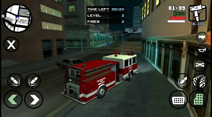 GTA SA: Trabalhando Para Os Bombeiros!!!