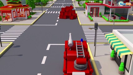 COLOR Monster Truck & 3D Cars Cartoon for Kids and Colors for Children Fun Video