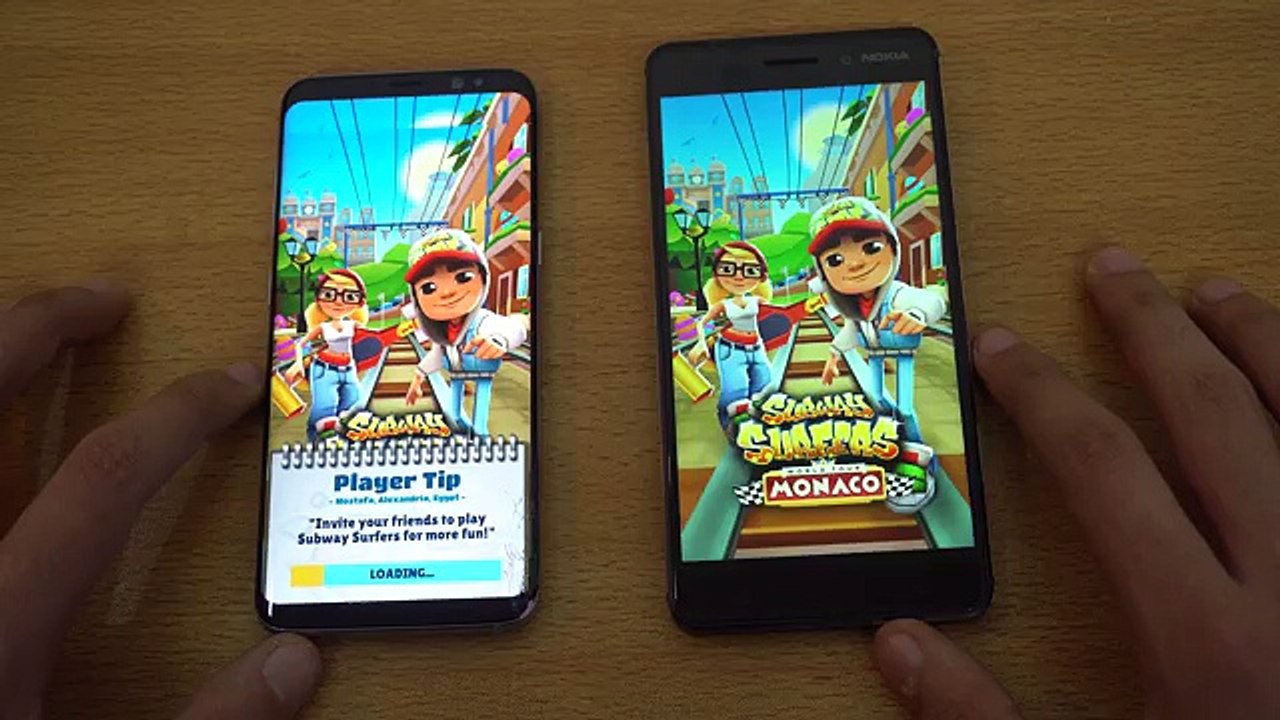 Samsung Galaxy S8 vs NOKIA 6 - Speed Test! (4K)