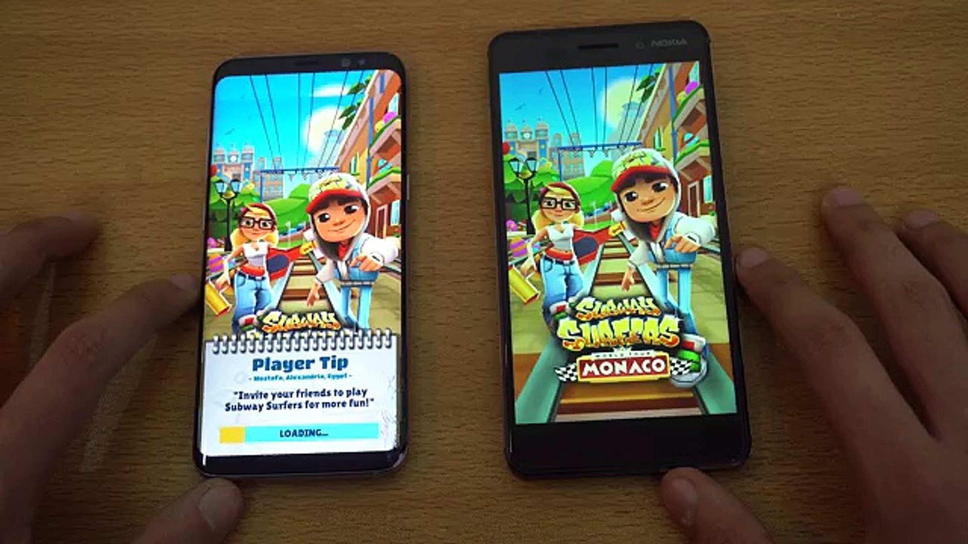 ⁣Samsung Galaxy S8 vs NOKIA 6 - Speed Test! (4K)