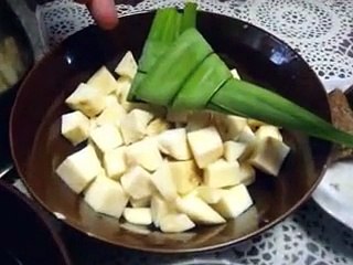 Membuat Bubur Ubi Jalar
