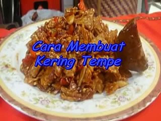 Kering Tempe Manis Gurih+Resep
