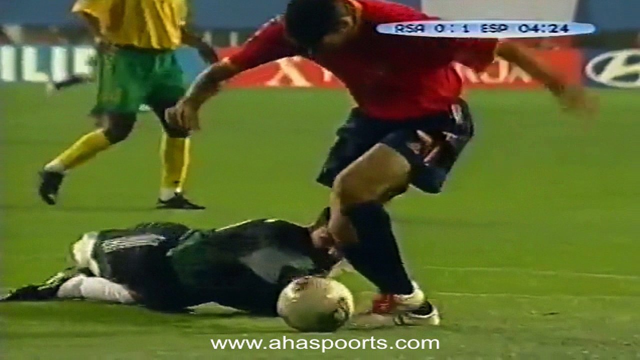 اهداف مباراة اسبانيا و جنوب افريقيا 3-2 كاس العالم 2002