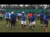 Leander Paes & team dancing on 'Afghan Jalebi' to celebrate Davis cup victory | Oneindia News