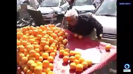 pakistani police in action