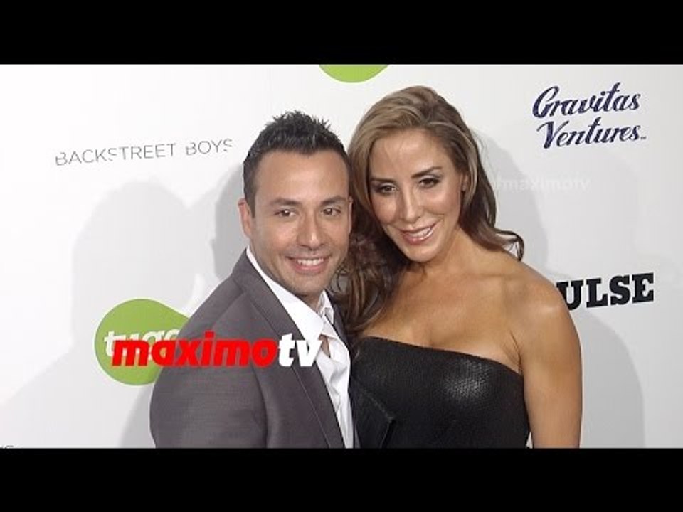 Howie Dorough & Leigh Boniello | Backstreet Boys Show 'Em What You're Made Of Premiere Red Carpet