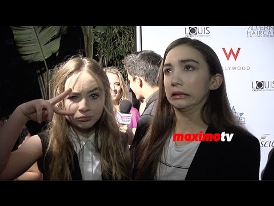 Sabrina Carpenter & Rowan Blanchard Interview | Paris Berelc Sweet 16 Party | Red Carpet