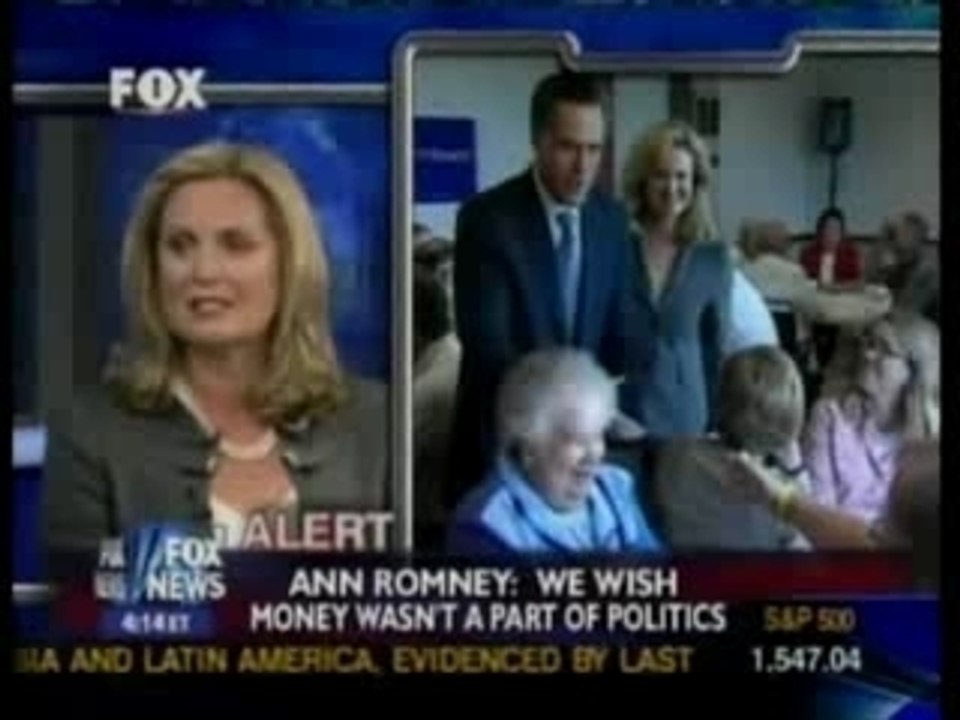 Ann Romney Goes Live With Neil Cavuto