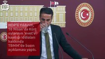 Hdp Muş Milletvekili Ahmet Yıldırım Kürtlerin Oyunun Evet’e Kaydığı Manipülasyondur