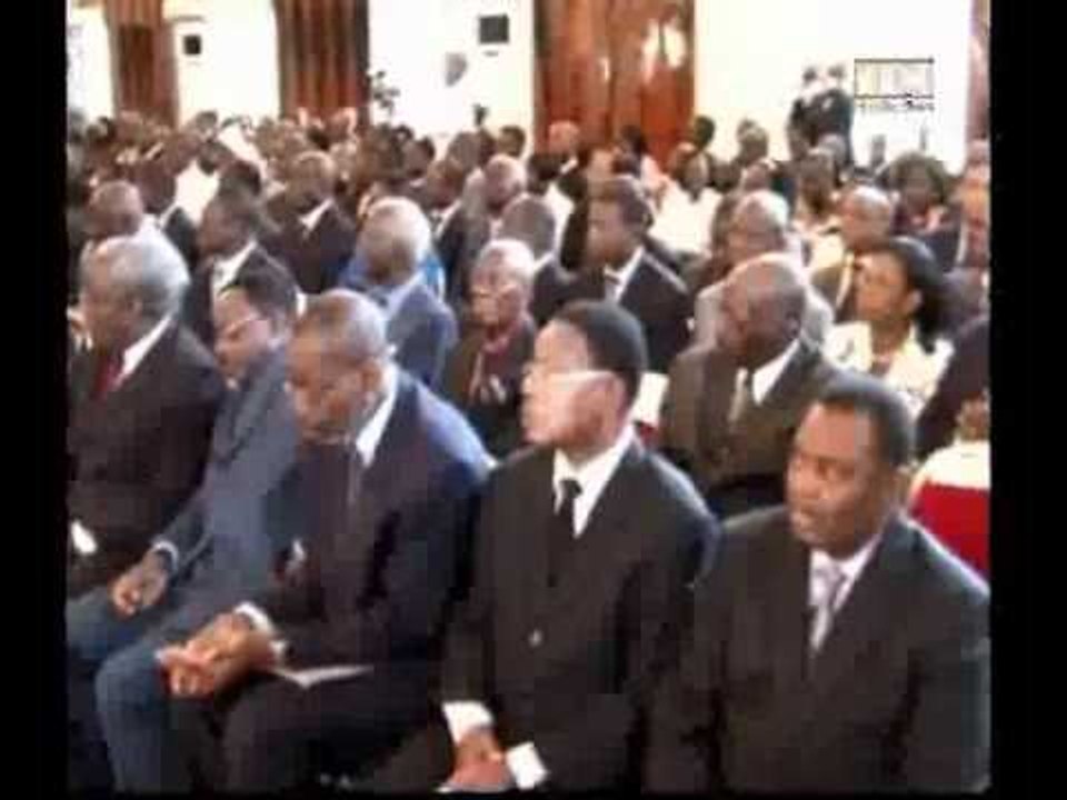 Prestation de serment du nouveau président de la cour suprême Koné Mamadou