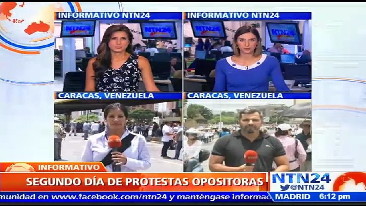 “La gente ha vuelto a las calles sin miedo, demostrando que es un movimiento de resistencia" diputado opositor Freddy Guevara en segundo día de protestas en Venezuela