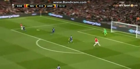 Goal  HD 1-0 Manchster Utd VS Anderlecht 20-04-2017