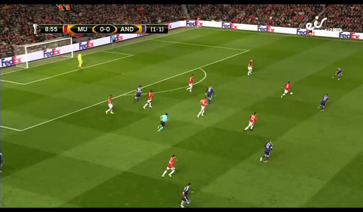Manchester United 1-0 Anderlecht - Henrikh Mkhitaryan Goal HD - 20.04.2017