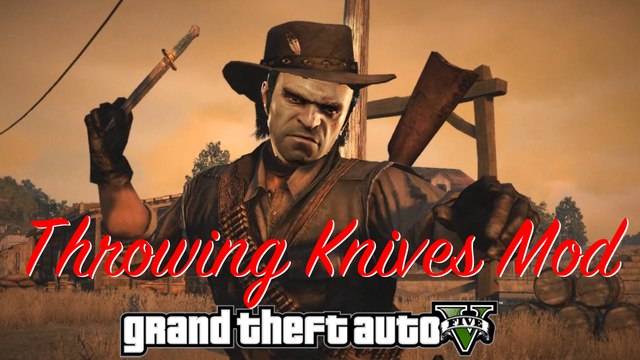 GTA V - Throwing Knives Mod