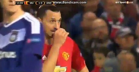 Paul Pogba Incredible Chance HD - Manchester United 1-0 Anderlecht - 20.04.2017 HD