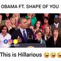 Barack Obama Singing Shape of You by Ed Sheeran