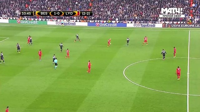 Lacazette Goal HD - Besiktas	1-1	Lyon 20.04.2017