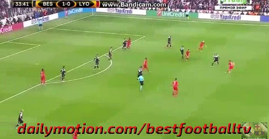 Alexandre Lacazette Goal HD - Beşiktaş JK 1-1 Olympique Lyonnais - 20.04.2017 HD