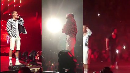 Justin Bieber y Luis Fonsi cantan _Despacito_ (En Vivo)