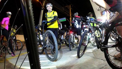 63, Night Biker, Taubaté, 63 amigos, Pedal Noturno, 32 km, Taubaté, SP, Brasil, Marcelo Ambrogi, amigos, família, pedaladas noturnas
