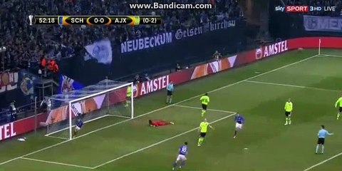 GORETZKA   Goal  HD 1-0 SCHALKE VS AJAX 20-04-2017