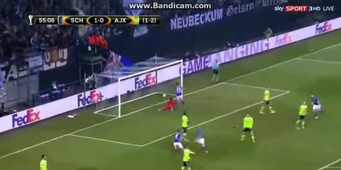 Guido Burgstaller Goal HD - Schalke 04 2-0 Ajax - 20.04.2017 HD