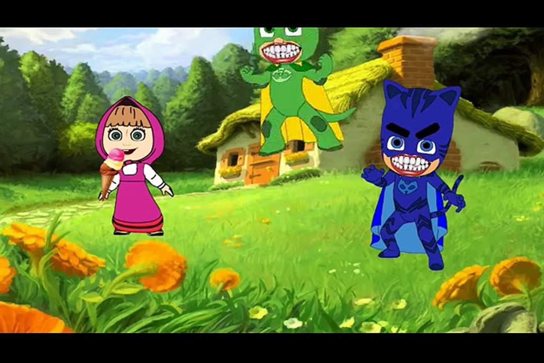 maşa ile koca ayi - maşanın arkadaşları onun dondurmasını çalmışlar --maşa ağlamaya başladı 2