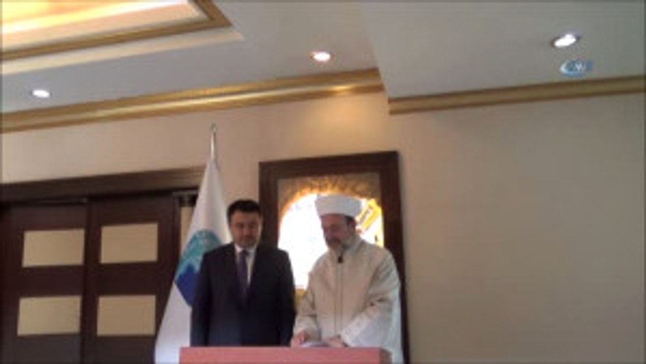Diyanet İşleri Başkanı Ağrı'da