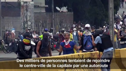 Venezuela: nouveaux heurts entre manifestants et policiers