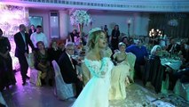 مفاجاء حفل الزفاف من العريس والعروسه للحصرين  فوق ماتتخيلي !! wedding