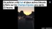 Fusillade sur les Champs-Élysées : images de l'évacuation de l'avenue