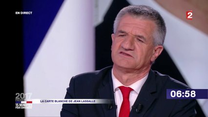 REPLAY. Présidentielle : revivez le passage de Jean Lassalle dans "15 minutes pour convaincre" sur France 2