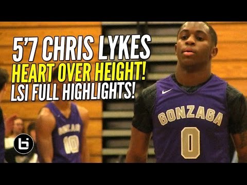 5'7 Chris Lykes FEARLESS PG Plays His HEART OUT! FULL Highlights at LSI!