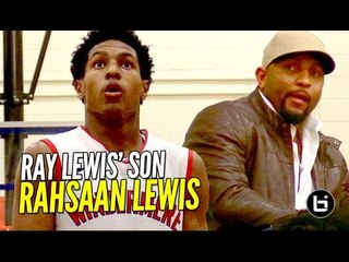 Ray Lewis' Son Rahsaan Lewis Has Game! 5'9 PG is a 2-Way Player!