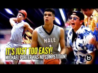 Get Him To The NBA Already!! Michael Porter Jr Breathes & Drops 34 & 10!! FULL Highlights!