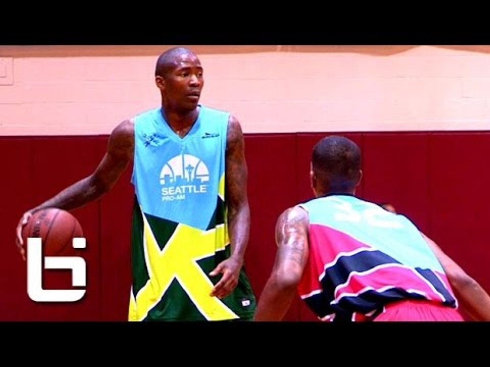 Jamal Crawford Breaks Ankles & Drops 35 to Win Seattle Pro Am Championship! FULL Highlights!