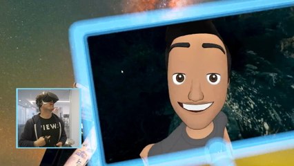 Taking a virtual selfie in Facebook Spaces is mind-boggling