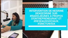 Intervention de Nesrine Bensedrine sur RadioJeunes - Social Media Club Tunisia